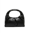 Pouch Leather Small Shoulder Bag Black - BOTTEGA VENETA - BALAAN 1