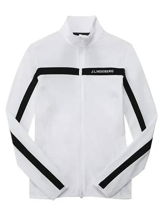 Janice Full Zip-up Jacket White - J.LINDEBERG - BALAAN 2