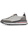 Suede Tech Runner Low Top Sneakers Grey - THOM BROWNE - BALAAN 5