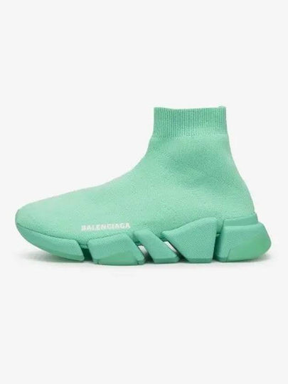 Speed 2.0 High Top Sneakers Mint - BALENCIAGA - BALAAN 2