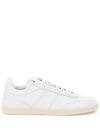 Men's Tabs Leather Low Top Sneakers White - TOD'S - BALAAN 2