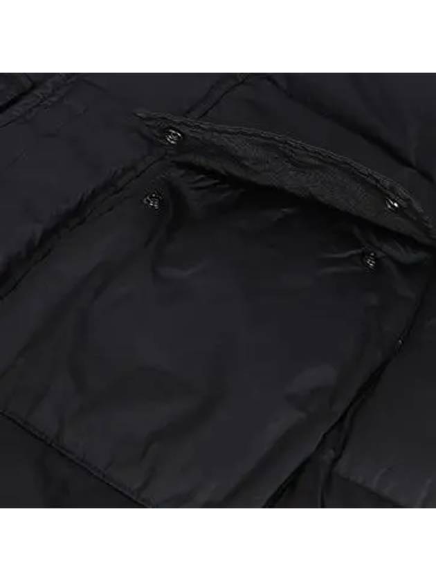 Wappen Patch Crinkle Reps Long Padding Black - STONE ISLAND - BALAAN 3