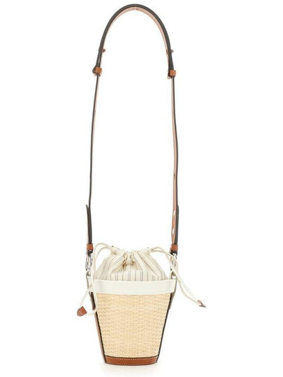 Woven Raffia Cross Bag Natural - MAISON MARGIELA - BALAAN 2