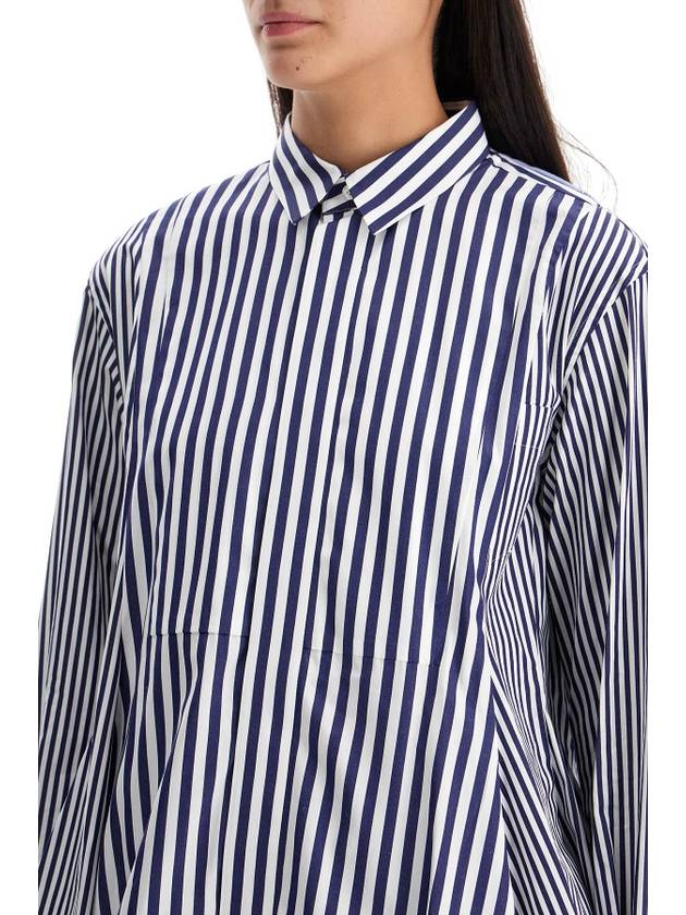 poplin sticked shirt with - SACAI - BALAAN 4