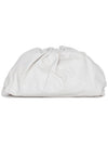 Nappa Pouch Dumpling Clutch Bag White - BOTTEGA VENETA - BALAAN 5