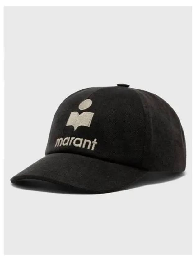 Tyron Logo Ball Cap Grey - ISABEL MARANT - BALAAN 2