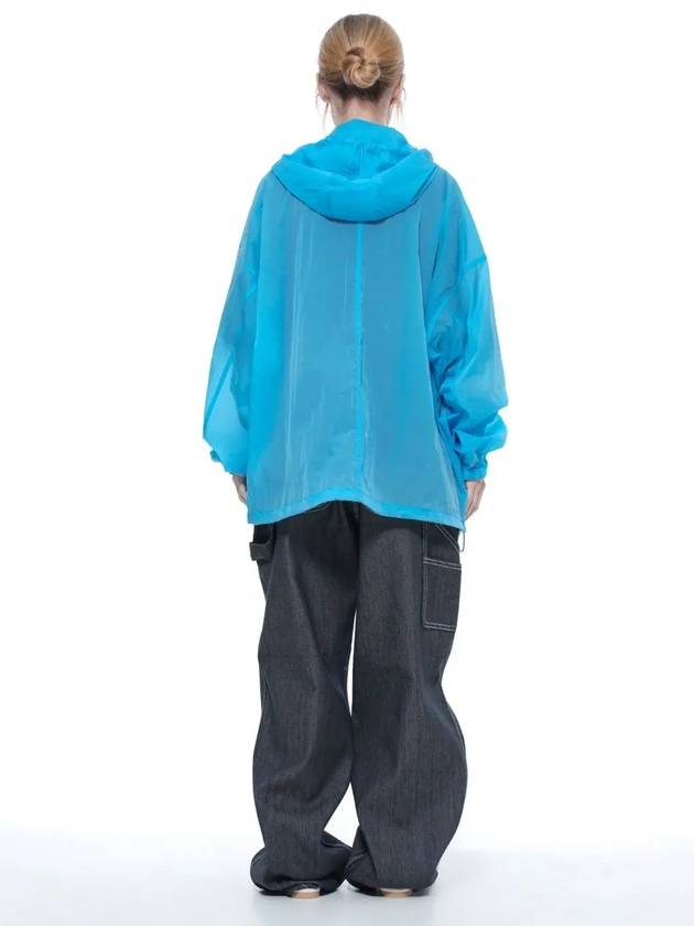 Summer Windbreaker Hood Jumper Blue - CHANCE'S NOI - BALAAN 5