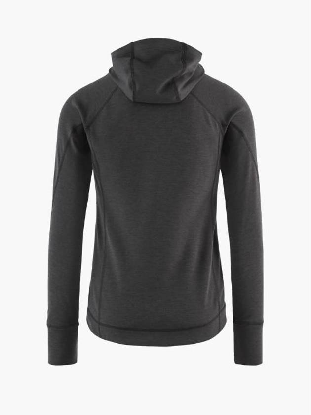 Women's Njorun 2.0 Hooded Zip-Up Raven - KLATTERMUSEN - BALAAN 3