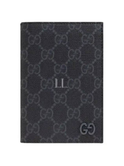 GG Supreme Passport Wallet Black - GUCCI - BALAAN 2