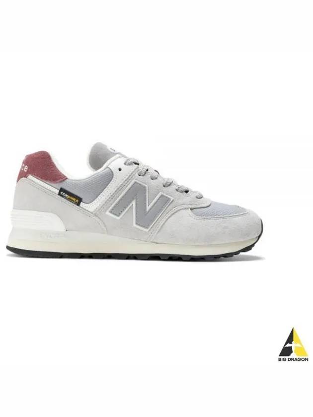 574 Low Top Sneakers Maroon Arctic Grey - NEW BALANCE - BALAAN 2