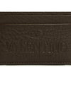 Identity Logo Card Wallet Dark Brown - VALENTINO - BALAAN 6