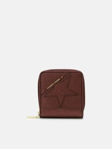 KOREA Women s Star Medium Zipper Wallet GWA00110 A000108 45314 Brown 271080 - GOLDEN GOOSE - BALAAN 1