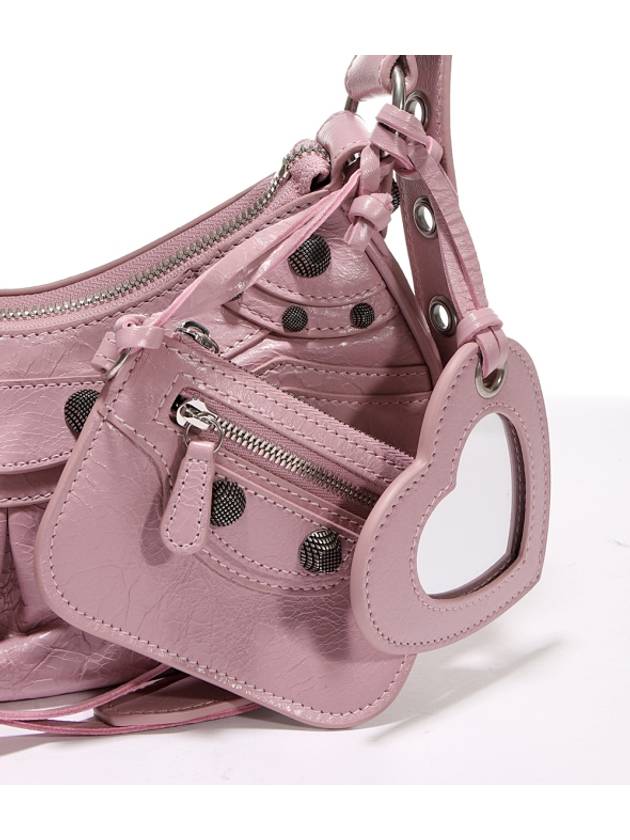 Le Cagole XS Lambskin Shoulder Bag Pink - BALENCIAGA - BALAAN 7