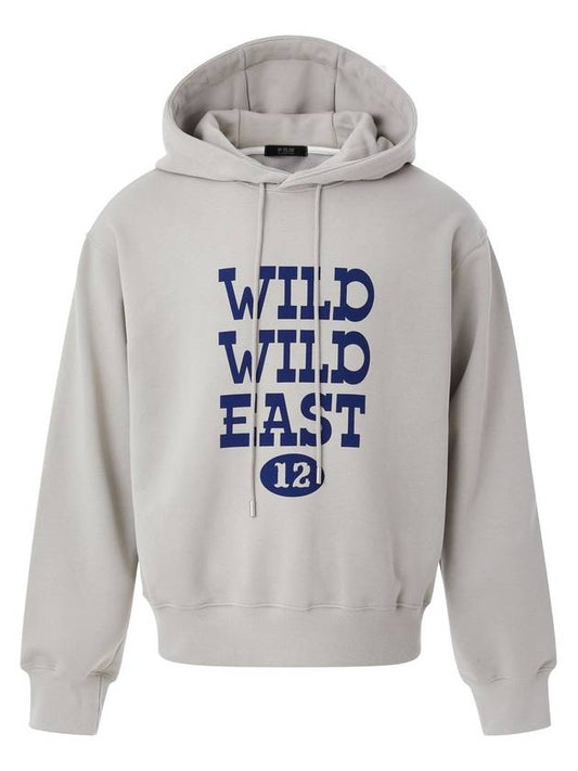 WWE Double Knee Hoodie Light Gray MSS2089 - IFELSE - BALAAN 1