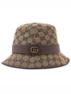 GG Canvas Fedora Beige - GUCCI - BALAAN 2