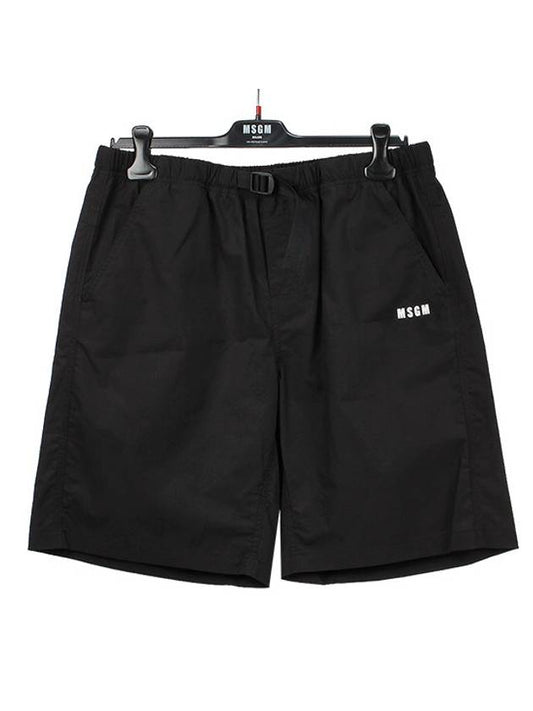 Bermuda Shorts Black - MSGM - BALAAN.