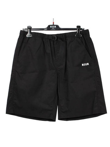 Bermuda Shorts Black - MSGM - BALAAN 1