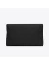 Cassandre Large Envelope Pouch Bag Black - SAINT LAURENT - BALAAN 4