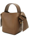 Musubi Micro Leather Shoulder Bag Camel - ACNE STUDIOS - BALAAN 5