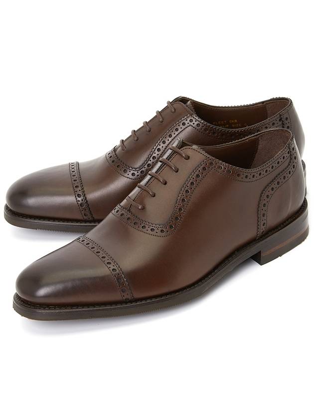 Rock pleat brogue brown - LOAKE - BALAAN 2