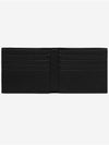 Saffiano Leather Half Wallet Black - PRADA - BALAAN 3