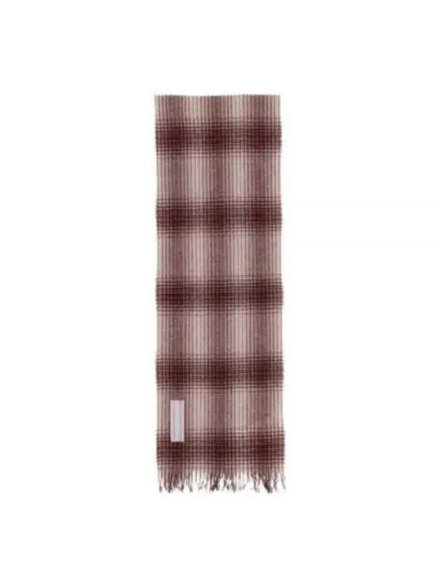 COTTAGE SCARF Resolution Check Wool A4248CRC - OUR LEGACY - BALAAN 1