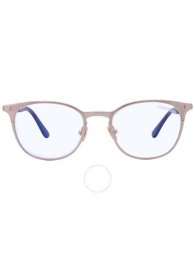 Tom Ford Blue Light Block Oval Men's Eyeglasses FT5732-B 028 50 - TOM FORD - BALAAN 1