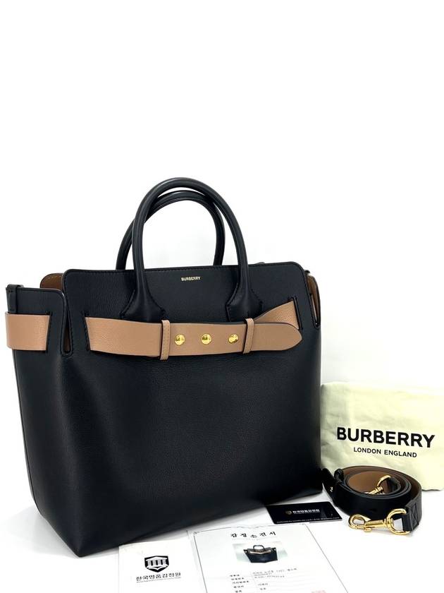 Triple stud belt tote bag shoulder medium 8009561 - BURBERRY - BALAAN 3