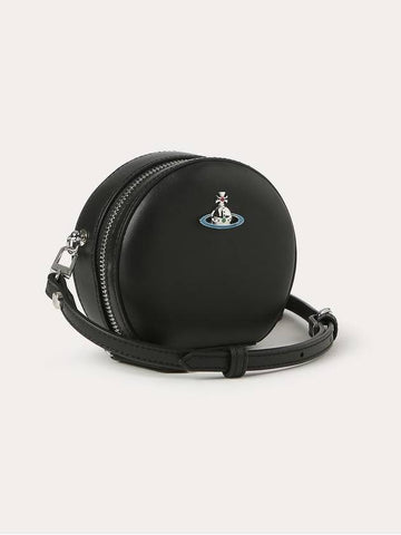 Nappa mini round cross bag - VIVIENNE WESTWOOD - BALAAN 1