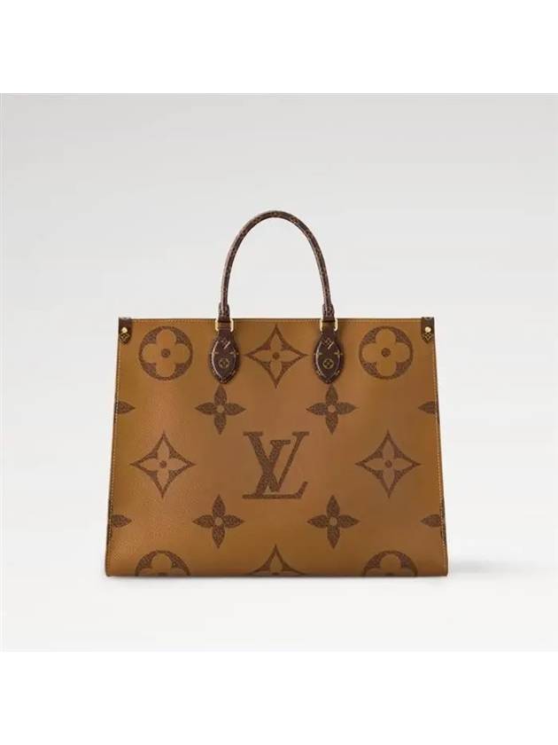 OnTheGo Gm Monogram Canvas Tote Bag Brown - LOUIS VUITTON - BALAAN 7