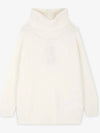 Women's Raveno Knit Turtleneck Ivory - MAX MARA - BALAAN 3