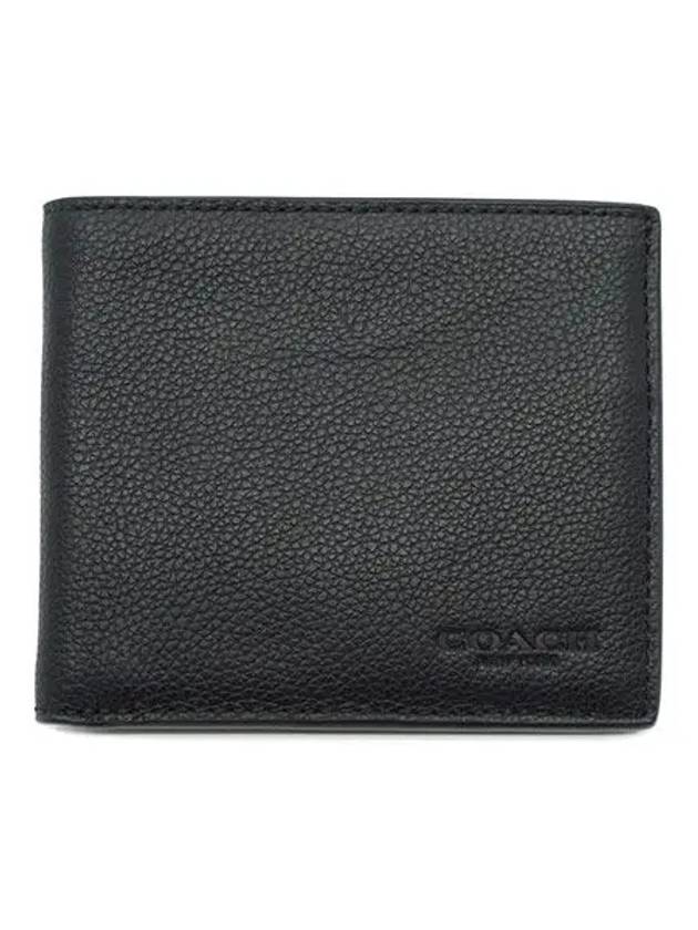 Leather ID Men's Bicycle Wallet 67630 QB BK - COACH - BALAAN 1