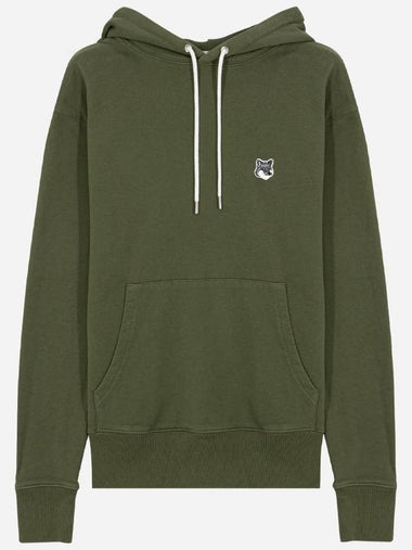 Gray Fox Hooded Sweatshirt Hoodie Khaki JM00312KM0001 - MAISON KITSUNE - BALAAN 1