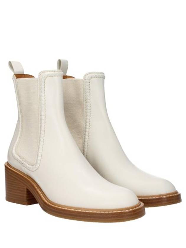 Mayo Ankle Boots Eggshell - CHLOE - BALAAN 3