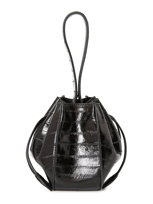 Rose Marie Bucket Bag Black - ALAIA - BALAAN 3