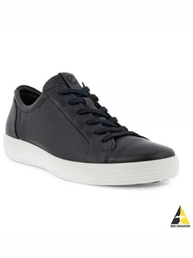 Soft 7 M Low Top Sneakers Black - ECCO - BALAAN 2