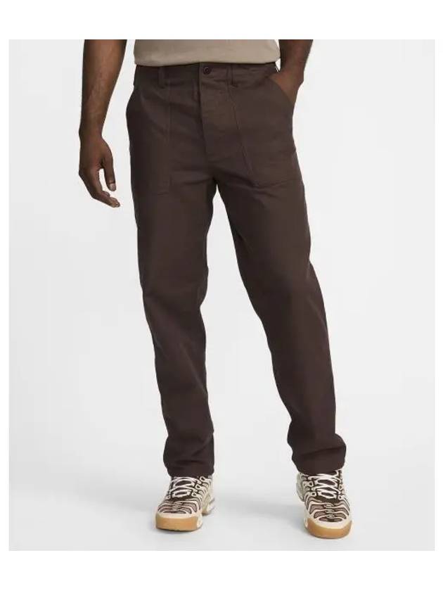 Life Fertig Pants M Light Orewood Brown FV5534 237 - NIKE - BALAAN 1