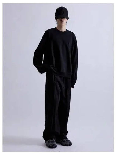 Core Cotton Essential Sweatshirt Black Domestic Product GM0023122845165 - JUUN.J - BALAAN 1