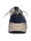 Running Sole Distressed Leather Suede Mesh Low-Top Sneakers - GOLDEN GOOSE - BALAAN 3