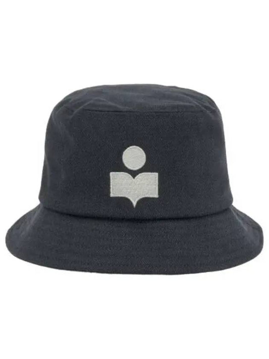 Hailey Logo Bucket Hat Gray - ISABEL MARANT - BALAAN 1