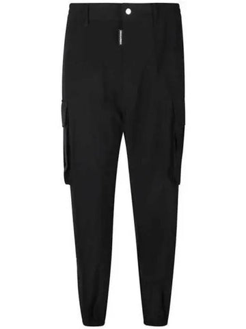 24 Techno Nylon Cargo Pants S71KB0595 D35016 900 - DSQUARED2 - BALAAN 1