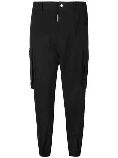 24 Techno Nylon Cargo Pants S71KB0595 D35016 900 - DSQUARED2 - BALAAN 1