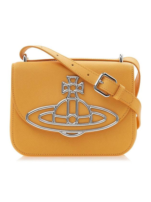 Saffiano Linda Cross Bag 43040069 L001N E401 - VIVIENNE WESTWOOD - BALAAN 1