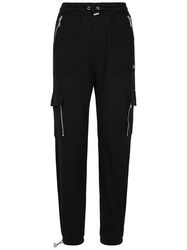 Michael Kors Black Cotton Trousers - MICHAEL KORS - BALAAN 1