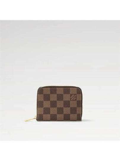 Damier Zippy Coin Purse Brown - LOUIS VUITTON - BALAAN 2