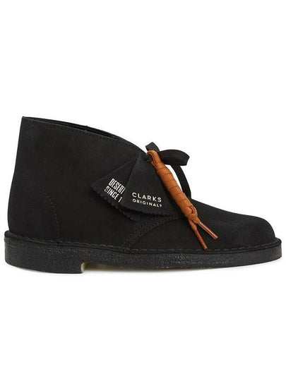 Originals Desert Suede Ankle Boots Black - CLARKS - BALAAN 2