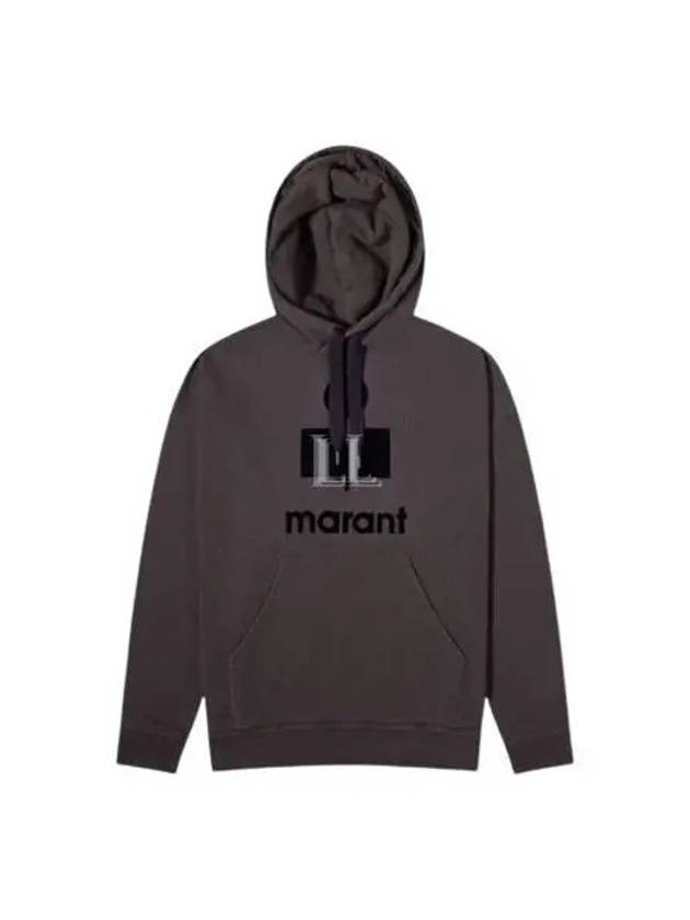 Miley Big Logo Hoodie Faded Black - ISABEL MARANT - BALAAN 2