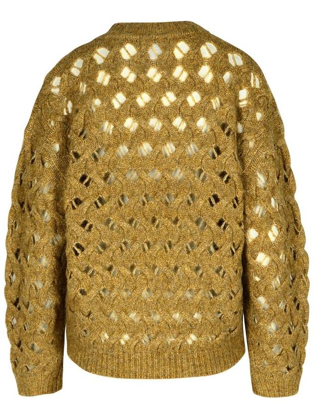 Isabel Marant Étoile 'Aurelia' Beige Acrylic Blend Sweater - ISABEL MARANT ETOILE - BALAAN 3