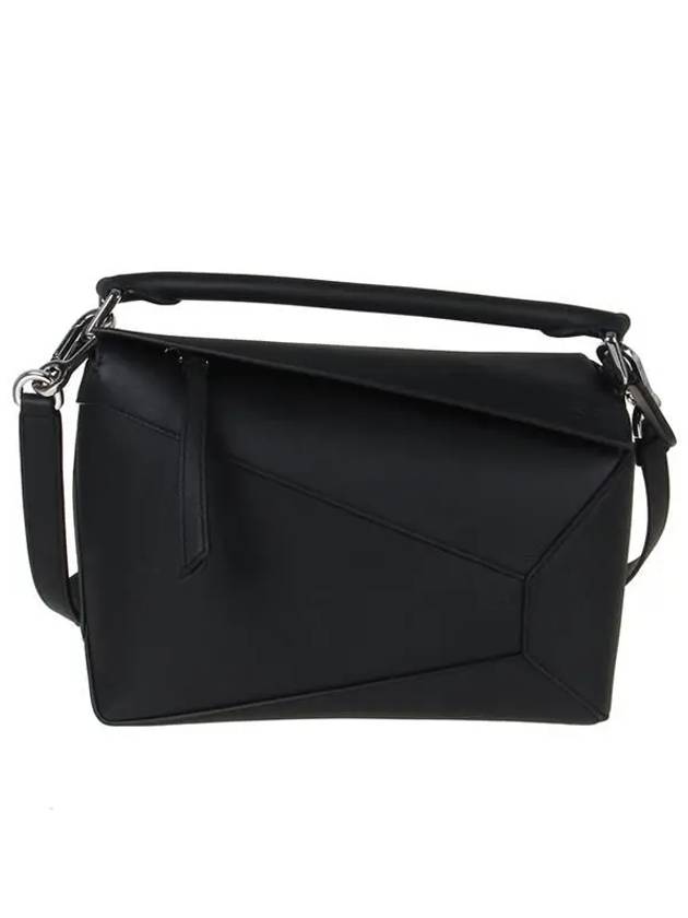 Classic Calfskin Small Puzzle Tote Bag Black - LOEWE - BALAAN 2