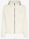 Men's Logo Pattern Reversible Windbreaker White - FENDI - BALAAN 3